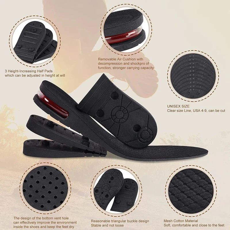 Height Boosting Shoe Inserts